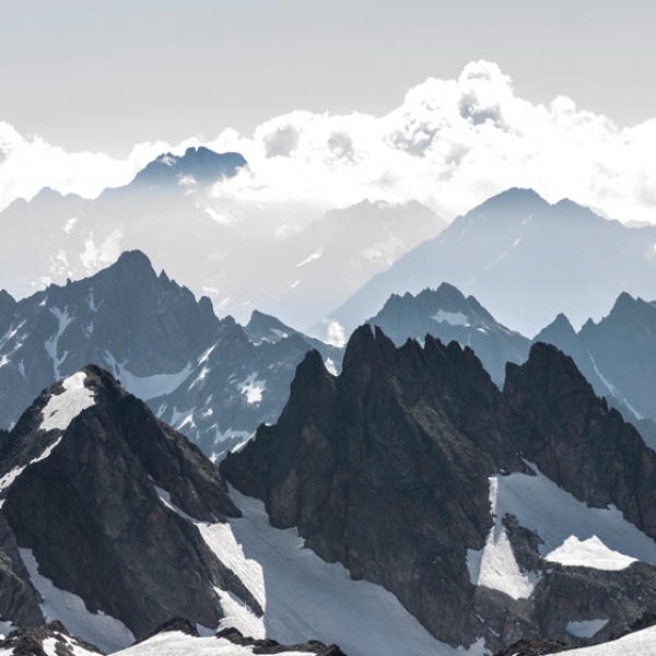Titlis und Zentralschweizer Alpenflug